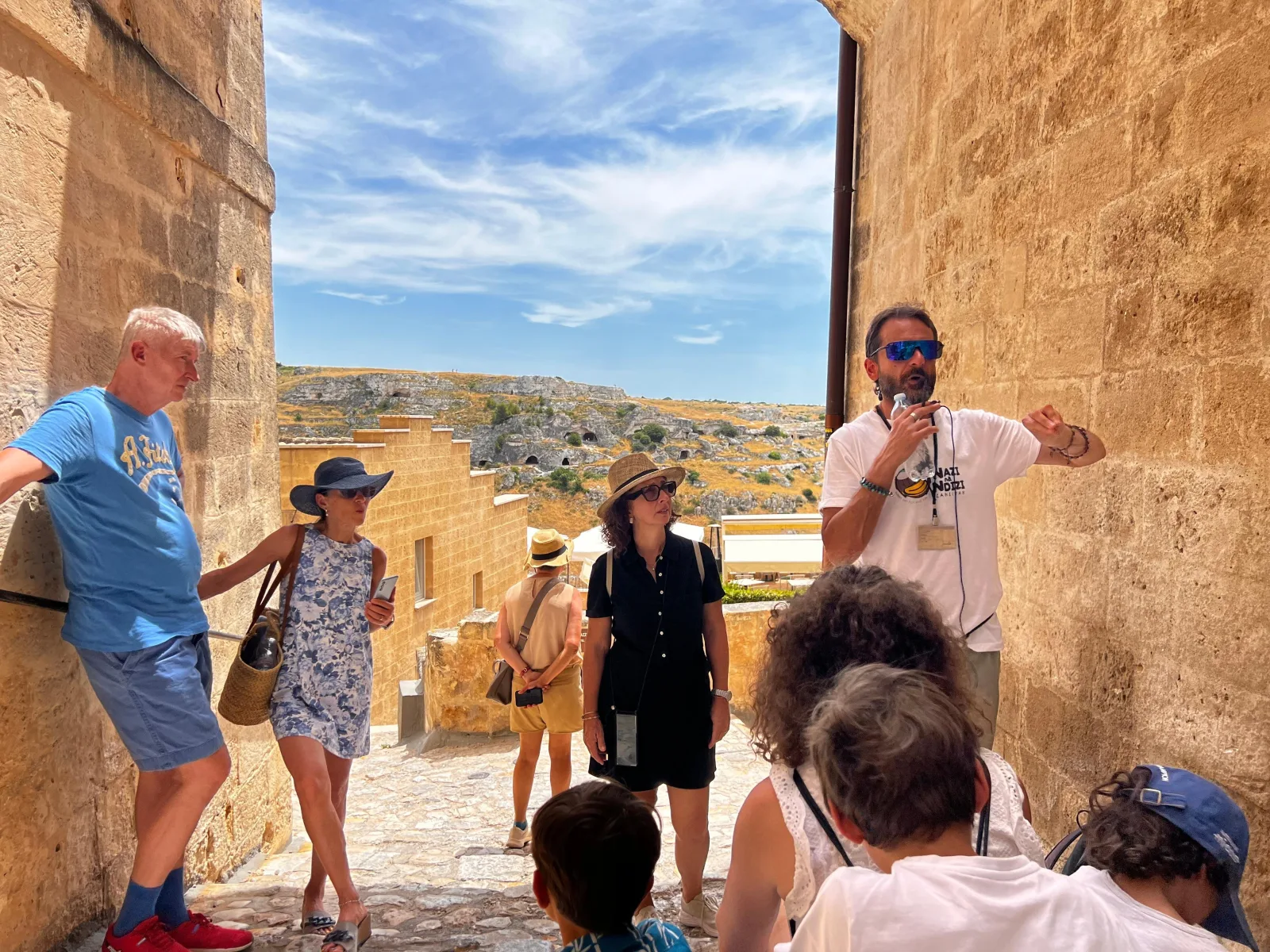 Matera: Sassi Tour with Giulio, including a cave-house and a cave-church
