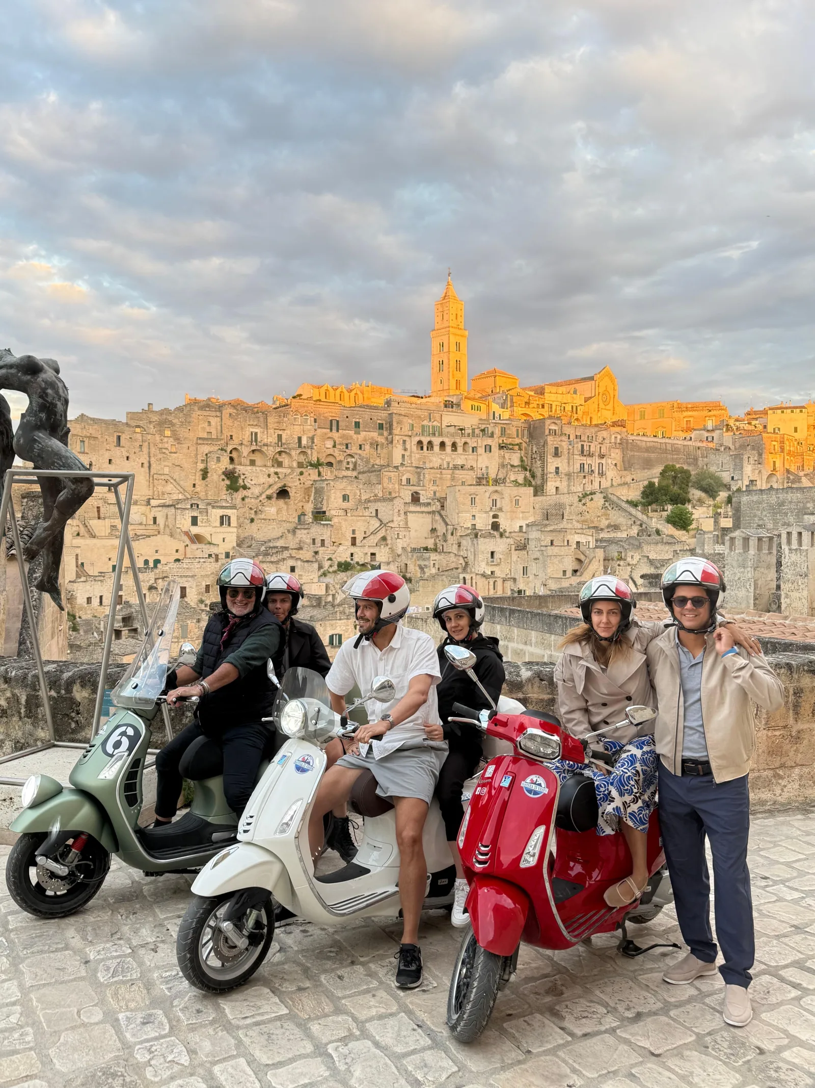 MATERA IN VESPA